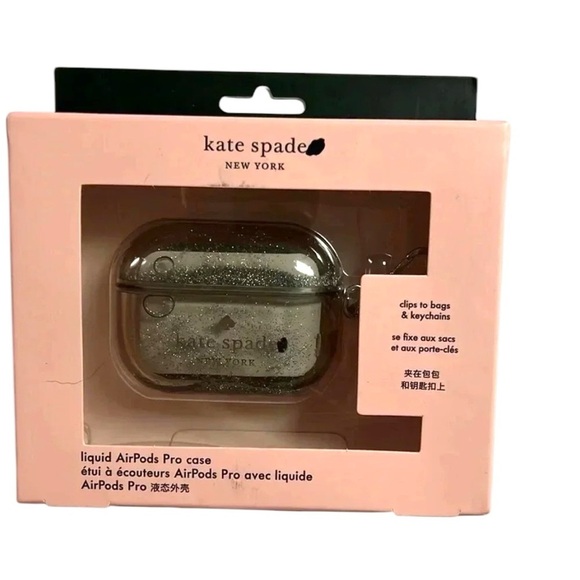 NWT Kate Spade Nee York liquid AirPod case - Picture 2 of 5
